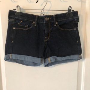 ❗️blue shorts mid-rise ❗️